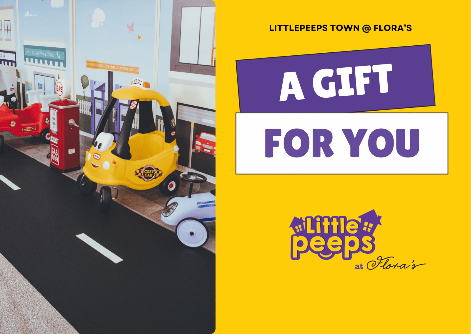 Children enjoying play session at Little Peeps Town